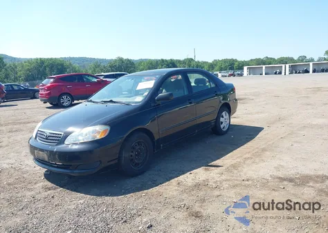 2005 Toyota Corolla Le из США, поврежденный, VIN 2T1BR30E55C424105